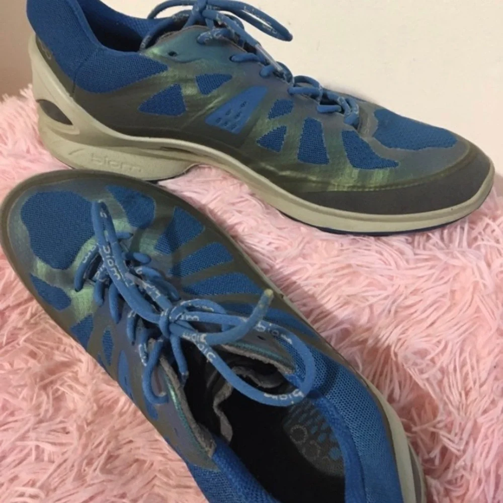 Ecco Performance Biom Women’s Running‎ Shoes Size 9.5 Blue&gray - Picture 8 of 11